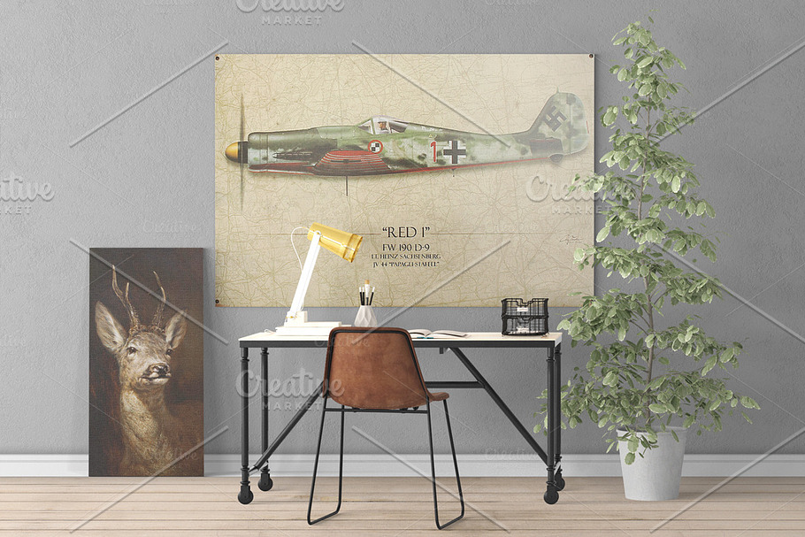 Canvas Mockups Vol 149 in Print Mockups - product preview 8