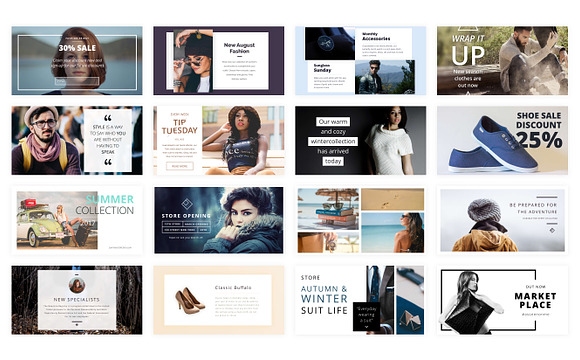 SOCIAL MEDIA Banner Pack in Social Media Templates - product preview 2