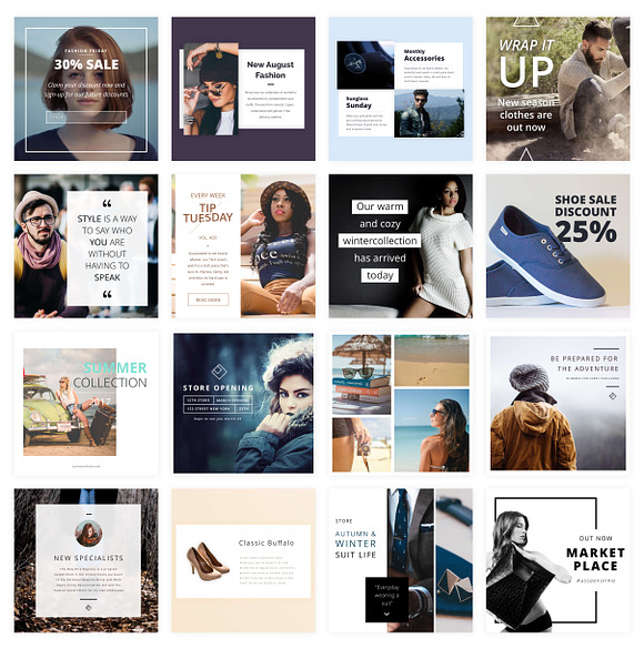 SOCIAL MEDIA Banner Pack in Social Media Templates - product preview 3