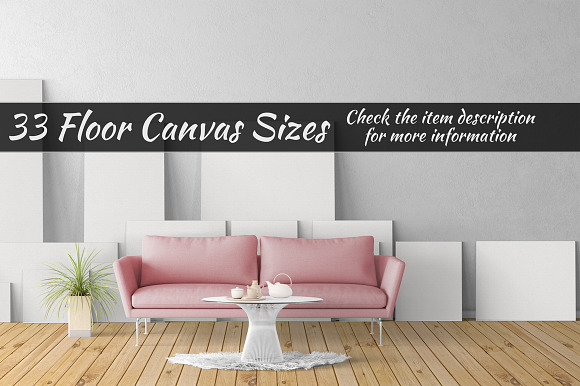 Canvas Mockups Vol 150 in Print Mockups - product preview 2