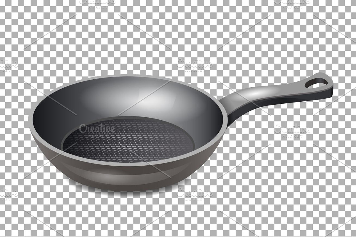 Vector Frying Pan in Objects - product preview 8
