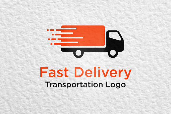 Fast Delivery Logo in Logo Templates - product preview 2