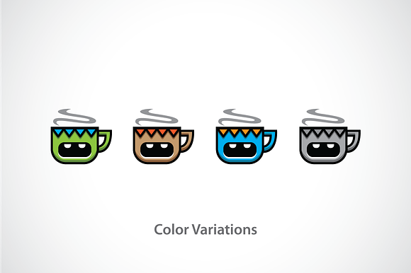Monster Mug Logo Template in Logo Templates - product preview 3