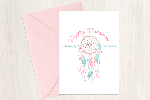 Dream Catcher Logo Template in Logo Templates - product preview 1