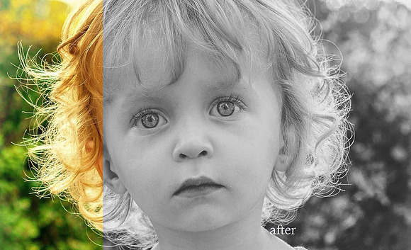 16 Awesome B & W Portrait Presets in Add-Ons - product preview 4