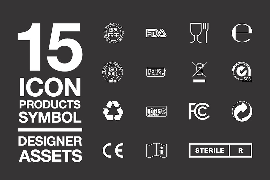 Designer Assets Vol1 : Icon/Symbol