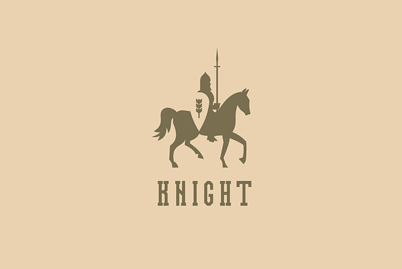 Knight in Logo Templates - product preview 2