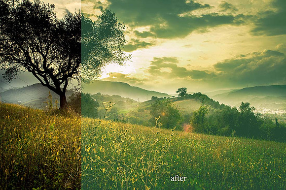 10 Misty Landscape Presets in Add-Ons - product preview 3