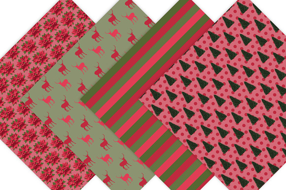 Christmas Digital Prints - Patterns in Patterns - product preview 1