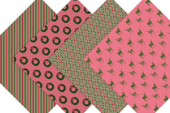 Christmas Digital Prints - Patterns in Patterns - product preview 2