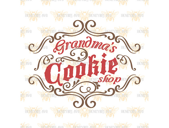 Grandma's Cookie Shop in Illustrations - product preview 1
