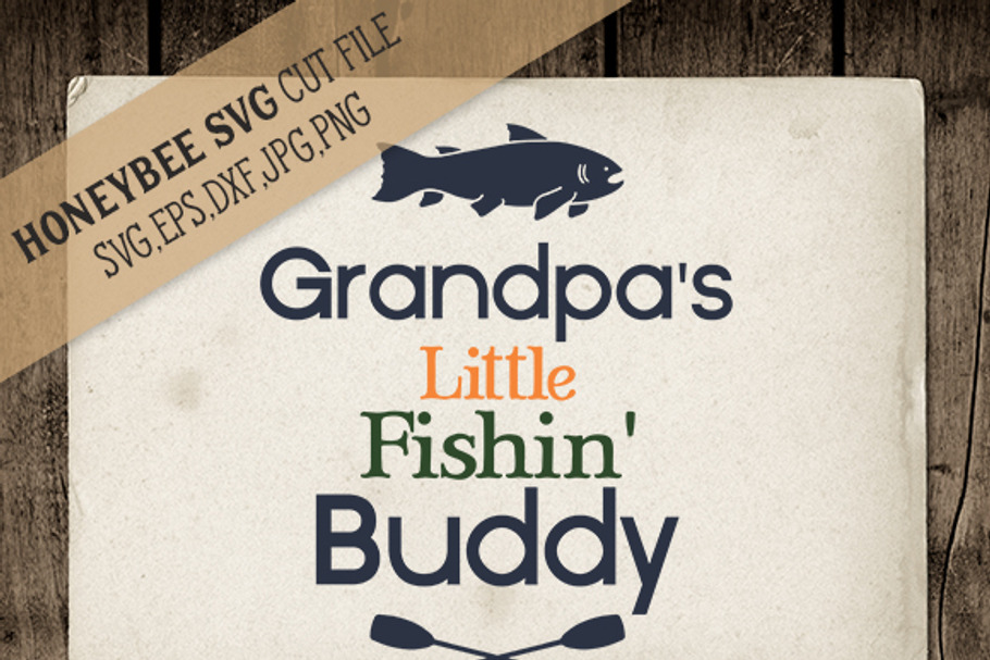 Grandpa's Little Fishin' Buddy in Illustrations - product preview 8