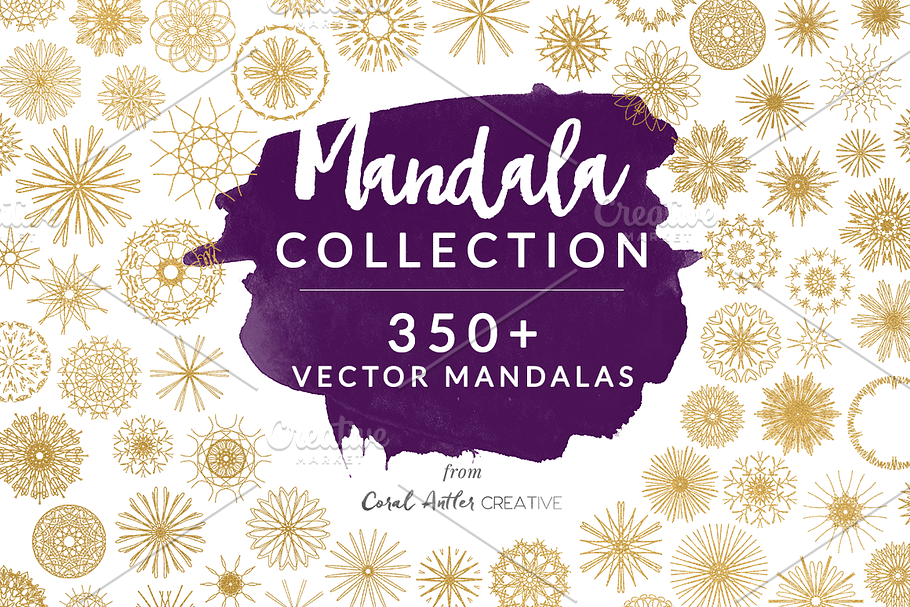 Mandala Collection in Illustrations - product preview 8
