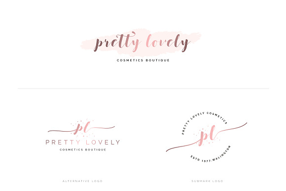 Ladyboss Premade Branding Logos in Logo Templates - product preview 3