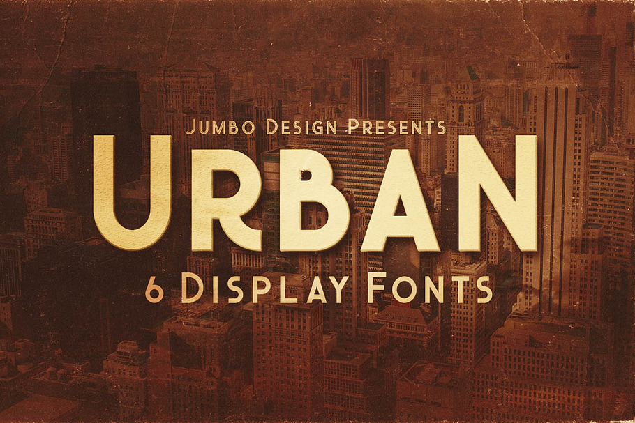 Urban - Display Style Font in Urban Fonts - product preview 8