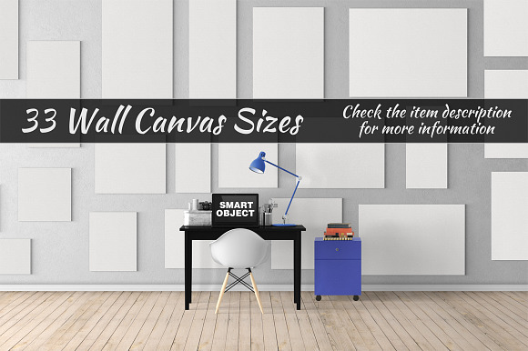 Canvas Mockups Vol 154 in Print Mockups - product preview 1