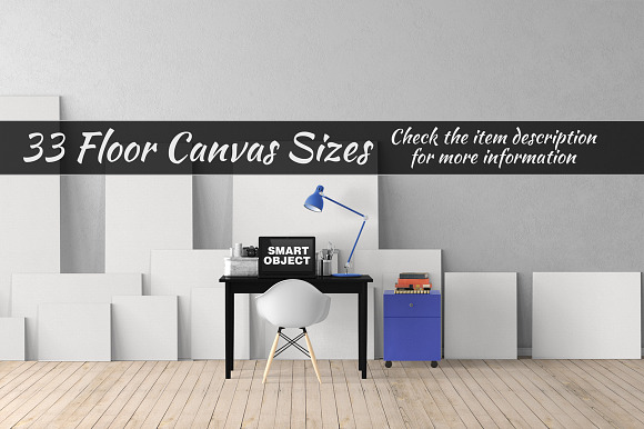 Canvas Mockups Vol 154 in Print Mockups - product preview 2