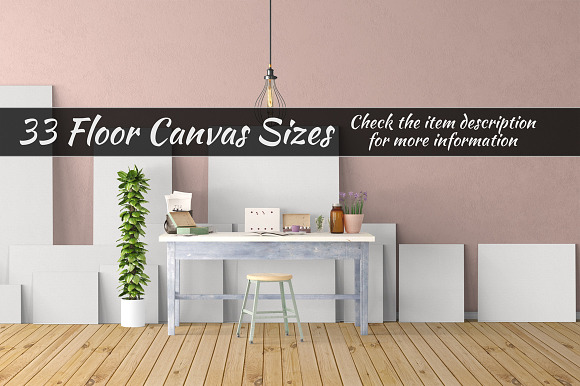 Canvas Mockups Vol 155 in Print Mockups - product preview 2