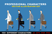 Professional Characters Set
