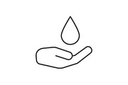 Washing hands icon. Vector