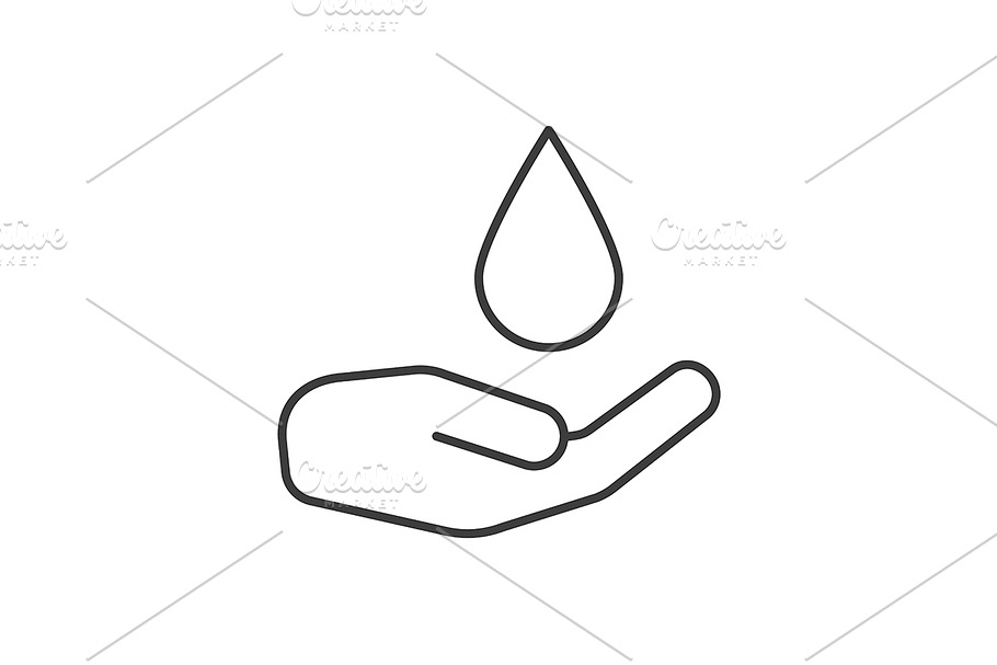 Washing hands icon. Vector in Washing Icons - product preview 8