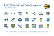 100+ Network and Communication Icons