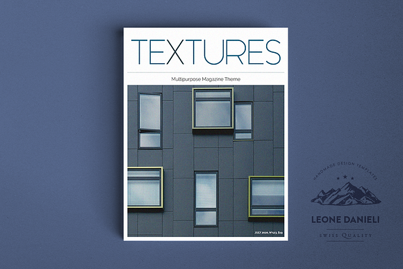 Textures Magazine in Magazine Templates - product preview 31