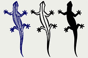 Lizards and gecko SVG