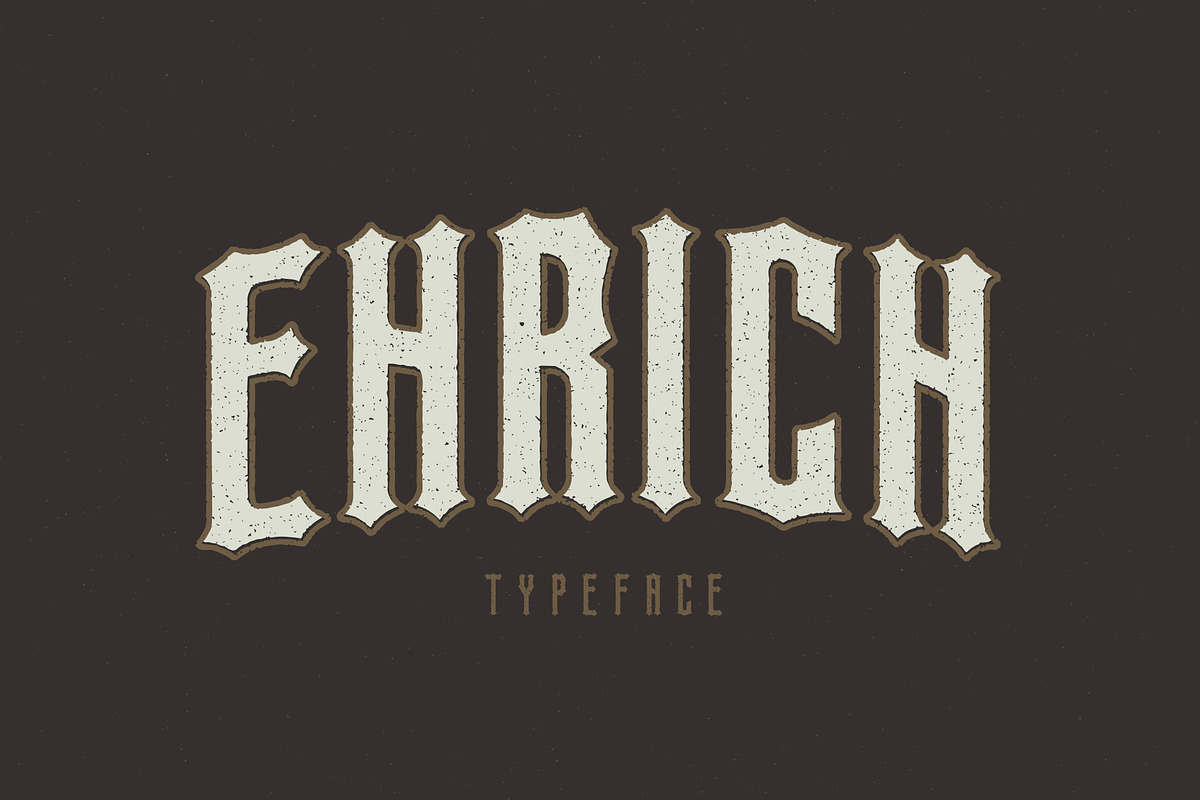 Ehrich Display Typeface in Display Fonts - product preview 8