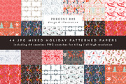 Holiday Christmas Patterns