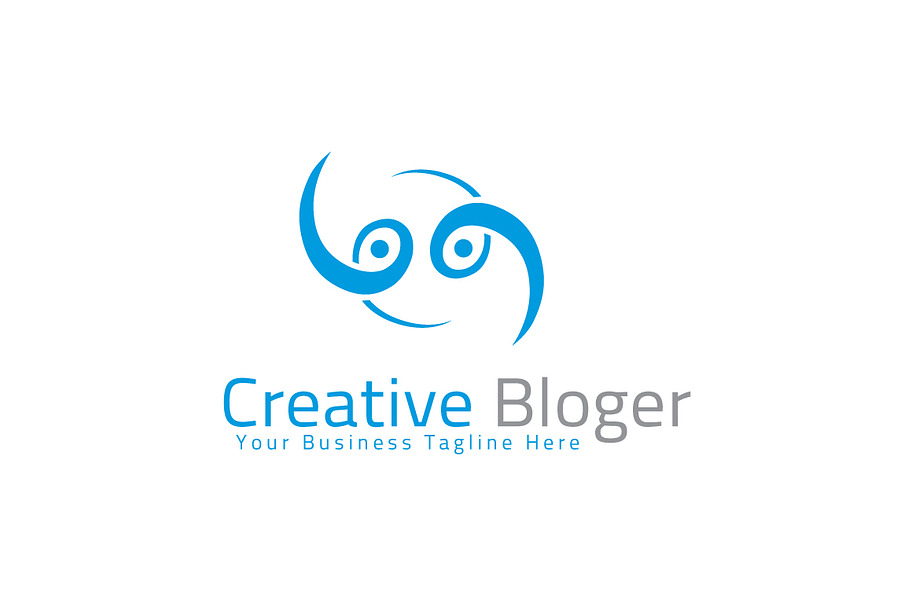 Creative Bloger Logo Template