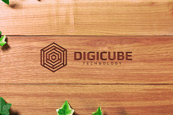 Digi Cube Logo Template in Logo Templates - product preview 1