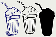 Milk shake SVG