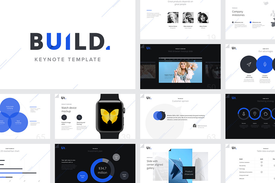 BUILD Keynote Presentation Template in Keynote Templates - product preview 8