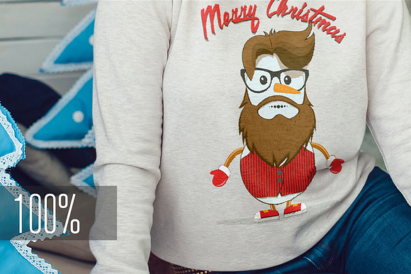 Christmas Sweatshirt Mock-Up Vol.2 in Product Mockups - product preview 1