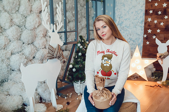Christmas Sweatshirt Mock-Up Vol.2 in Product Mockups - product preview 2