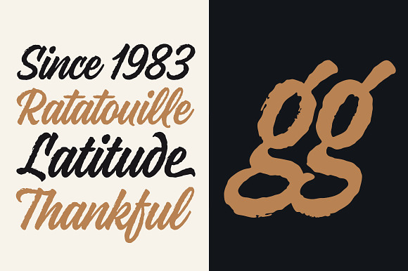 Kaleidos Rough in Script Fonts - product preview 2
