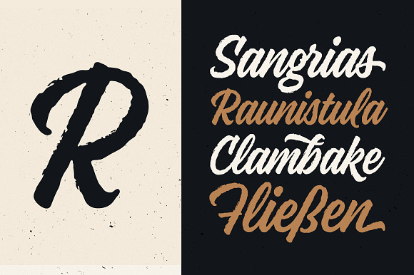 Kaleidos Rough in Script Fonts - product preview 7