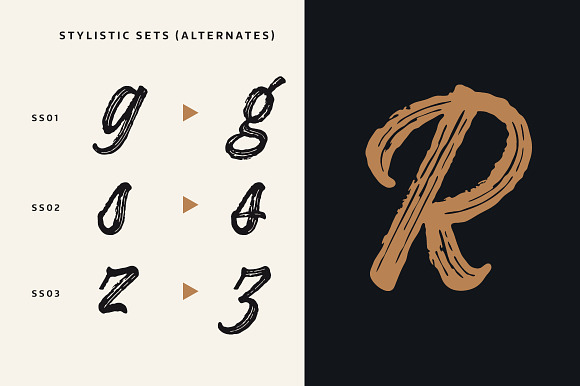 Kaleidos Textured in Script Fonts - product preview 1