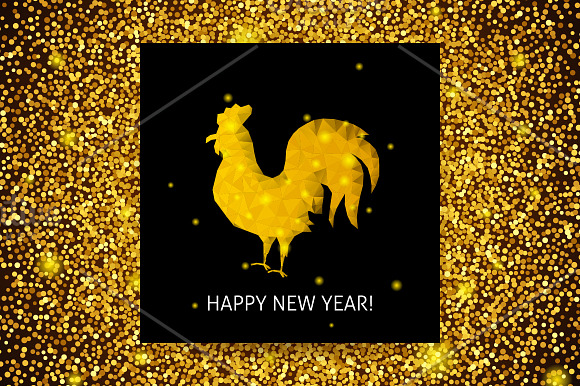 Happy New Year Postcards Lettering in Graphics - product preview 2