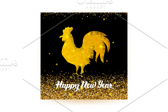 Happy New Year Postcards Lettering in Graphics - product preview 6