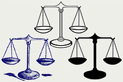 Scales of Justice SVG