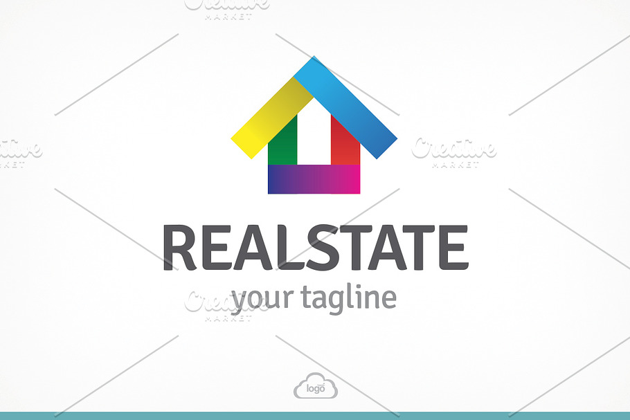 Real State Logo Template in Logo Templates - product preview 8