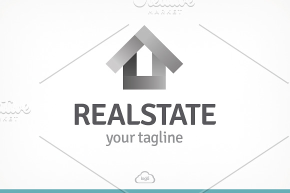 Real State Logo Template in Logo Templates - product preview 2