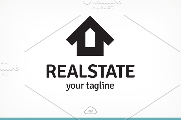 Real State Logo Template in Logo Templates - product preview 3