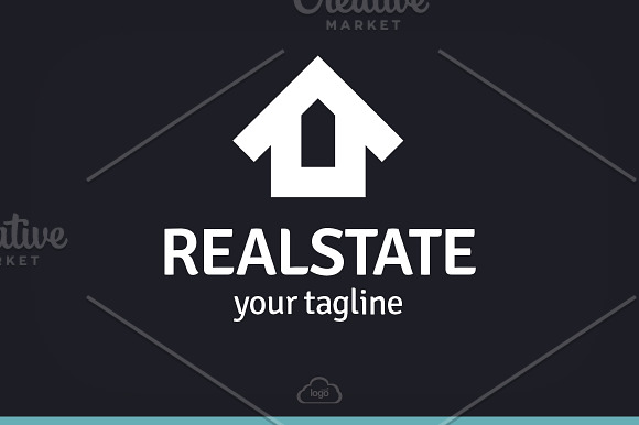 Real State Logo Template in Logo Templates - product preview 4