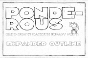 Ponderous - Expanded Outline