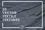 20 Vector Textile Textures