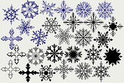 Snowflake winter SVG