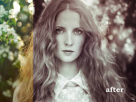 28 Grainy B & W Portrait Presets in Add-Ons - product preview 1